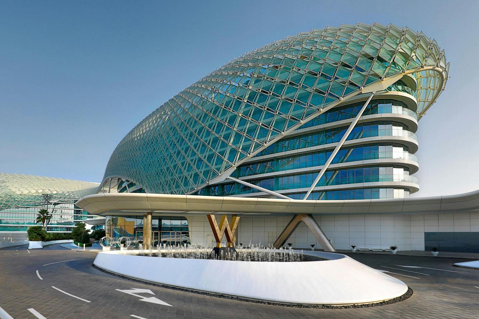 Отель W Abu Dhabi - Yas Island Экстерьер фото
